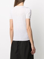 Thumbnail for your product : Roberto Collina Merino Wool Short-Sleeved Top