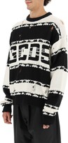 Thumbnail for your product : GCDS Distressed Sweater