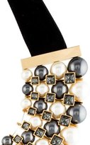 Thumbnail for your product : Louis Vuitton Pearl & Crystal Collar Necklace