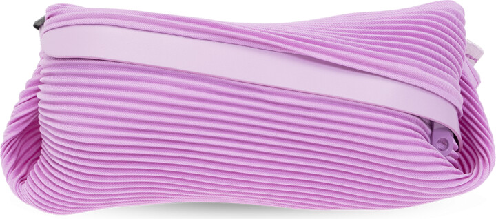 Hot Pink Pleats Please by Issey Miyake Bag