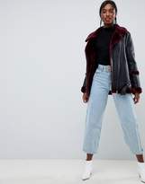Thumbnail for your product : ASOS Tall DESIGN Tall bonded aviator