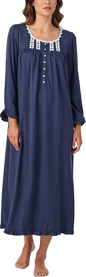 Eileen West Floral Lace Ballet Nightgown