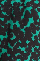 Thumbnail for your product : A.L.C. 'Betti' Point Collar Abstract Print Silk Top