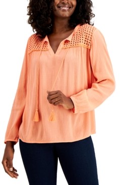 macys petite tops on sale