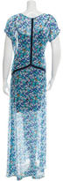 Thumbnail for your product : Megan Park Floral Print Maxi Dress w/ Tags