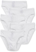 Thumbnail for your product : Petit Bateau Set of 5 girl’s plain cotton panties