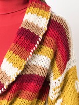 Thumbnail for your product : Alanui Intarsia-Knit Cardi-Coat