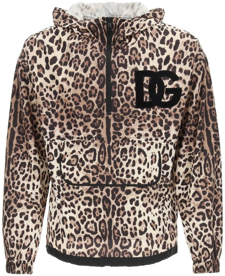 mens leopard print jacket uk