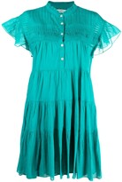 Thumbnail for your product : Etoile Isabel Marant Lanikaye tiered cotton dress