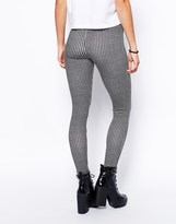 Thumbnail for your product : ASOS Leggings in Mini Gingham Check