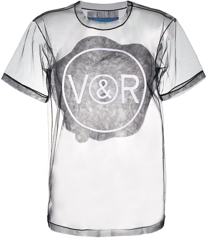 Viktor Rolf Tulle Logo T Shirt Shopstyle