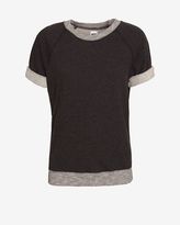 Thumbnail for your product : NSF Exclusive Two Tone Short Sleeve Sweatshirt