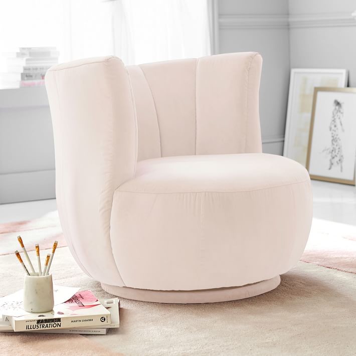 sherpa tulip chair