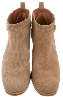 Rachel Comey Perforated Suede Ankle Boots