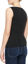 Thumbnail for your product : Theory Maggie Silk Peplum Top
