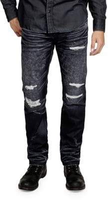 Cult of Individuality Mccoy Distress Loose Fit Jeans