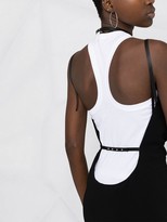 Thumbnail for your product : DSQUARED2 Layered Harness-Detail Dress