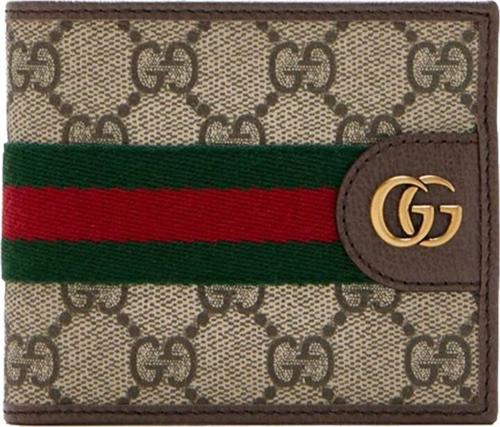 Gucci Ophidia Monogrammed Bi-Fold Wallet
