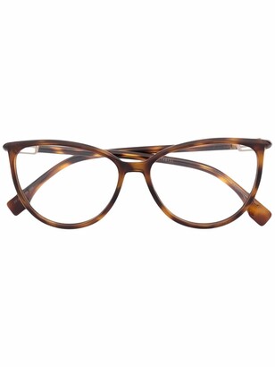 Fendi Eyewear Cat-Eye Frame Glasses