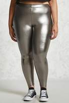 Thumbnail for your product : Forever 21 Plus Size Faux Leather Leggings