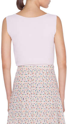Akris Punto Sleeveless Fitted Knit Top