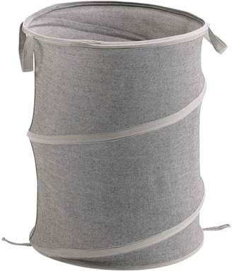 Better Homes & Gardens Gray Charleston Collection Pop-Up Laundry Hamper, 5 Count