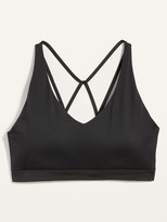Thumbnail for your product : Old Navy Light Support Strappy Plus-Size Sports Bra