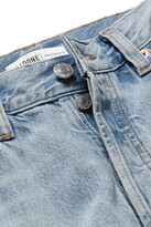Thumbnail for your product : RE/DONE 90s Loose Straight Cropped Distressed Mid-rise Jeans