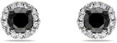 Thumbnail for your product : Julie Leah 1/2 CT TDW Black and White Diamond Sterling Silver Stud Earrings
