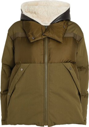 Yves Salomon Shearling-Lined Parka - ShopStyle Down & Puffer Coats