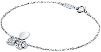 Tiffany & Co. Paper Flowers diamond flower bracelet in platinum