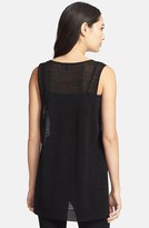 Thumbnail for your product : Eileen Fisher Scoop Neck High/Low Tunic
