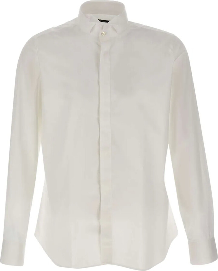 Marchesani Wing-Collar Shirt