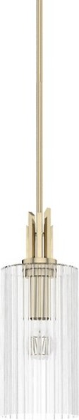 Hunter Fans Gatz Mini Pendant Light in Clear
