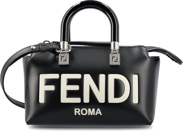 FENDI: By The Way bag in leather - White  Fendi mini bag 8BS067ABVL online  at