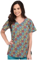 Thumbnail for your product : Jockey Peace Love V-Neck Top Women's Clothing