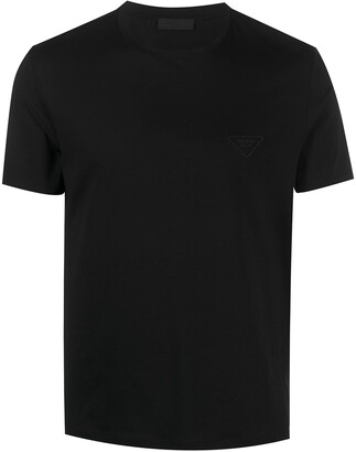 Prada Men's Black T-shirts | ShopStyle