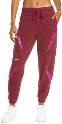 pink nike joggers womens