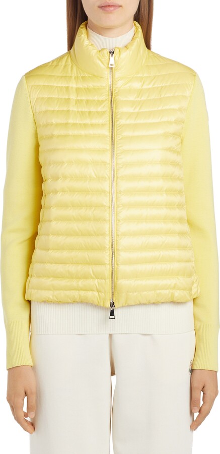 Yellow Nylon Jacket | ShopStyle