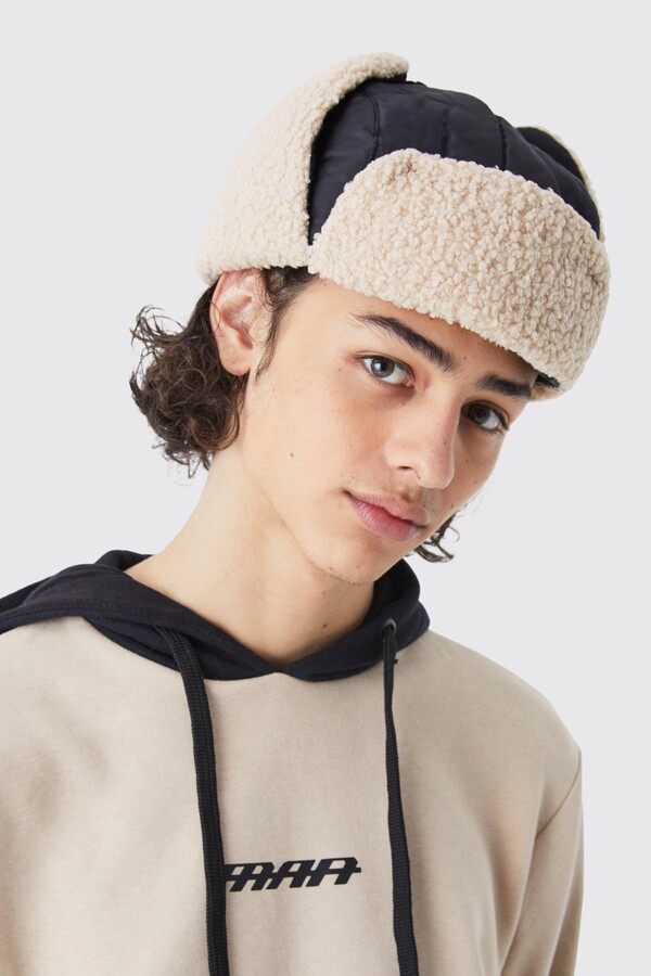 Trapper Hat Peak UGG PEAK TRAPPER EARFLAP BASEBALL CAP MEN SIZE L