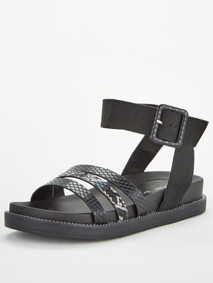 elastic strap sandals uk