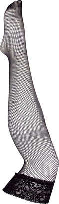 City Chic Lace Top Fishnet Stockings