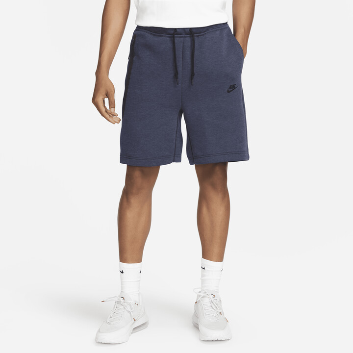 Nike Men's Sportswear Tech Fleece Shorts in Blue, Size Medium FB8171