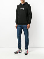 Thumbnail for your product : Stussy logo embroidered hoodie