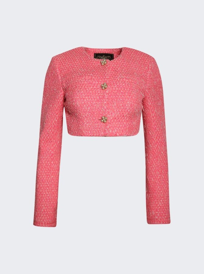 Vetements Deconstructed Tweed Jacket
