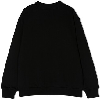 Dolce & Gabbana Children Studded-Logo Detail Sweatshirt