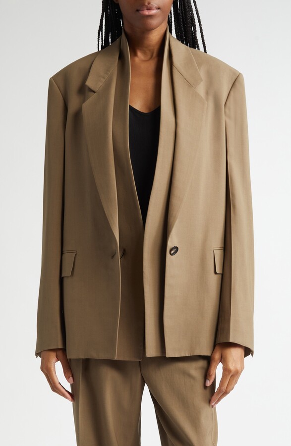 Ferragamo Double Lapel Blazer