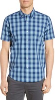 Thumbnail for your product : Cutter & Buck Men's Short Sleeve Strive Shadow Plaid Button Up Shirt