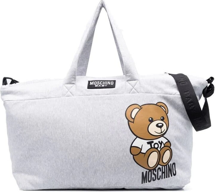 Moschino Sacco Nanna Bianco Teddy Bear In Cotone Baby - ShopStyle Stroller  Accessories