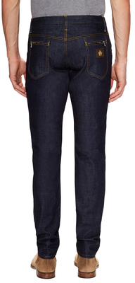 Dolce & Gabbana Zip Pockets Slim Fit Jeans
